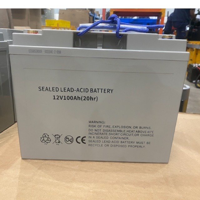 Pacco batteria al litio per un transpallet elettrico Accelift