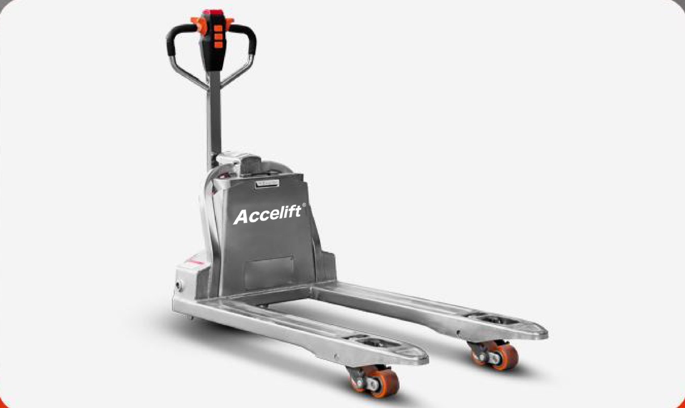 Transpallet elettrico in acciaio inox Accelift SL15/20L3E-S